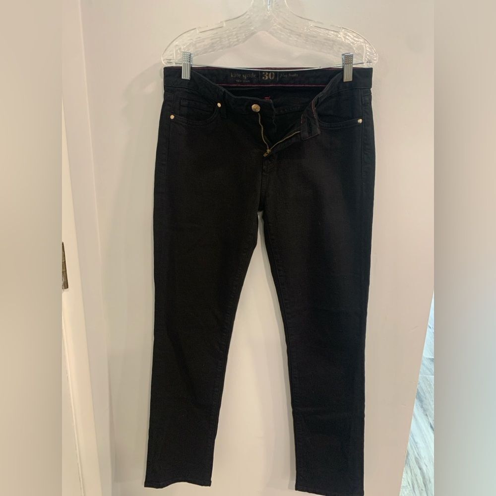 Kate Spade Classic Black Skinny Jeans